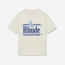 Rhude Hombre Barcelona Camiseta Cuello Redondo color Marfil sku 553-004791 03 - Foto 1