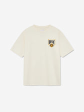 Rhude Hombre Barcelona Camiseta Card Tee color Marfil sku 553-004793 02 - Foto 1