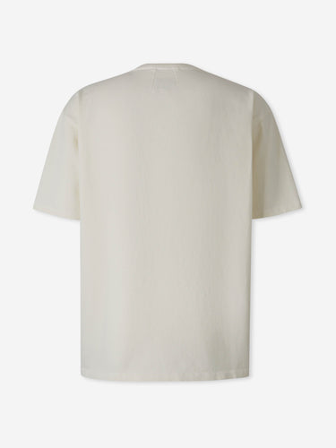 Rhude Hombre Barcelona Camiseta Cuello Redondo color Marfil sku 553-004795 01 - Foto 2
