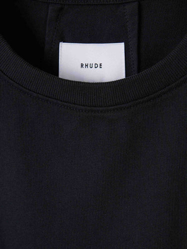 Rhude Hombre Barcelona Camiseta Cuello Redondo color Negro sku 553-004797 01 - Foto 3