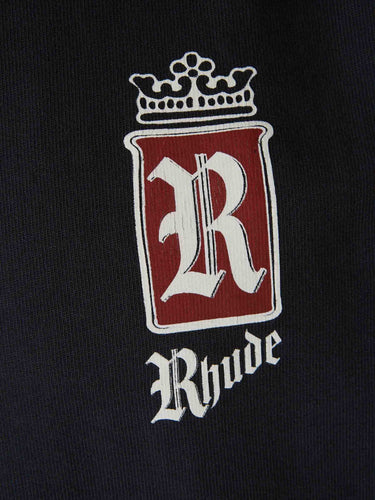Rhude Hombre Barcelona Camiseta Cuello Redondo color Negro sku 553-004797 01 - Foto 4