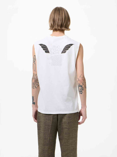 Our Legacy Hombre Barcelona Camiseta Tirantes Breathe color Blanco sku 553-004800 01 - Foto 3