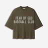 Fear of God Hombre Barcelona Camiseta Baseball Club color Verde Militar sku 553-004802 01 - Foto 1