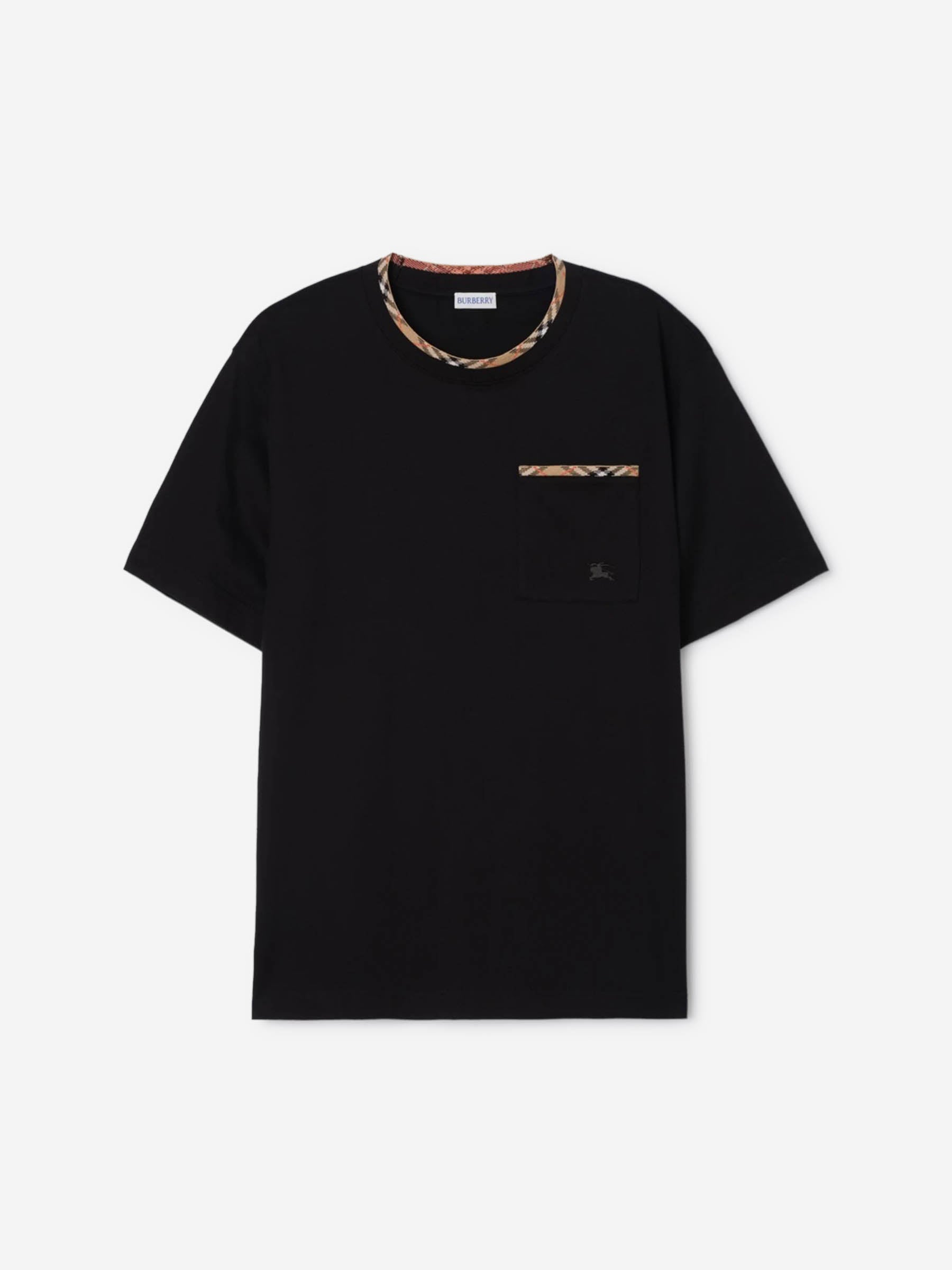 Burberry Hombre Barcelona Camiseta Cuello Redondo color Negro sku 553-004803 01 - Foto 1