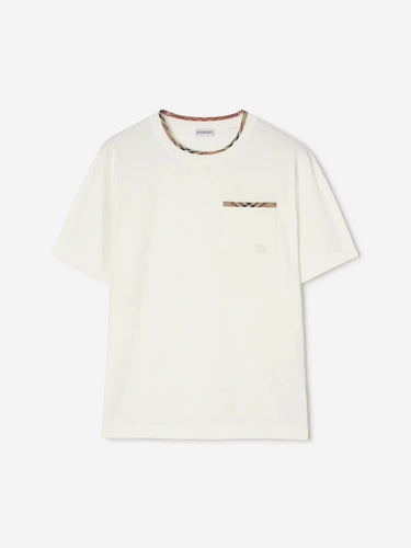 Burberry Hombre Barcelona Camiseta Cuello Redondo color Blanco sku 553-004804 01 - Foto 1