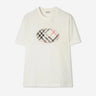 Burberry Hombre Barcelona Camiseta Knight Stamp Check color Marfil sku 553-004805 01 - Foto 1