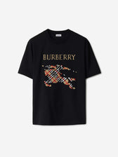 Burberry Hombre Barcelona Camiseta Motivo Knight color Negro sku 553-004809 01 - Foto 1