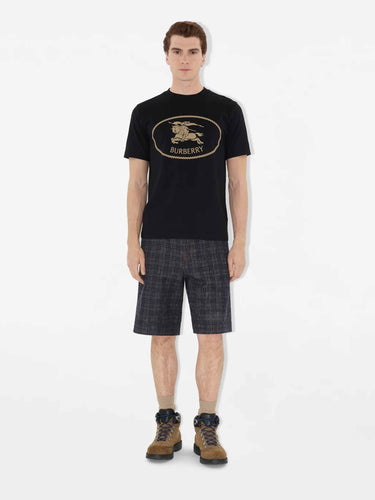 Burberry Hombre Barcelona Camiseta Logo color Negro sku 553-004812 01 - Foto 2