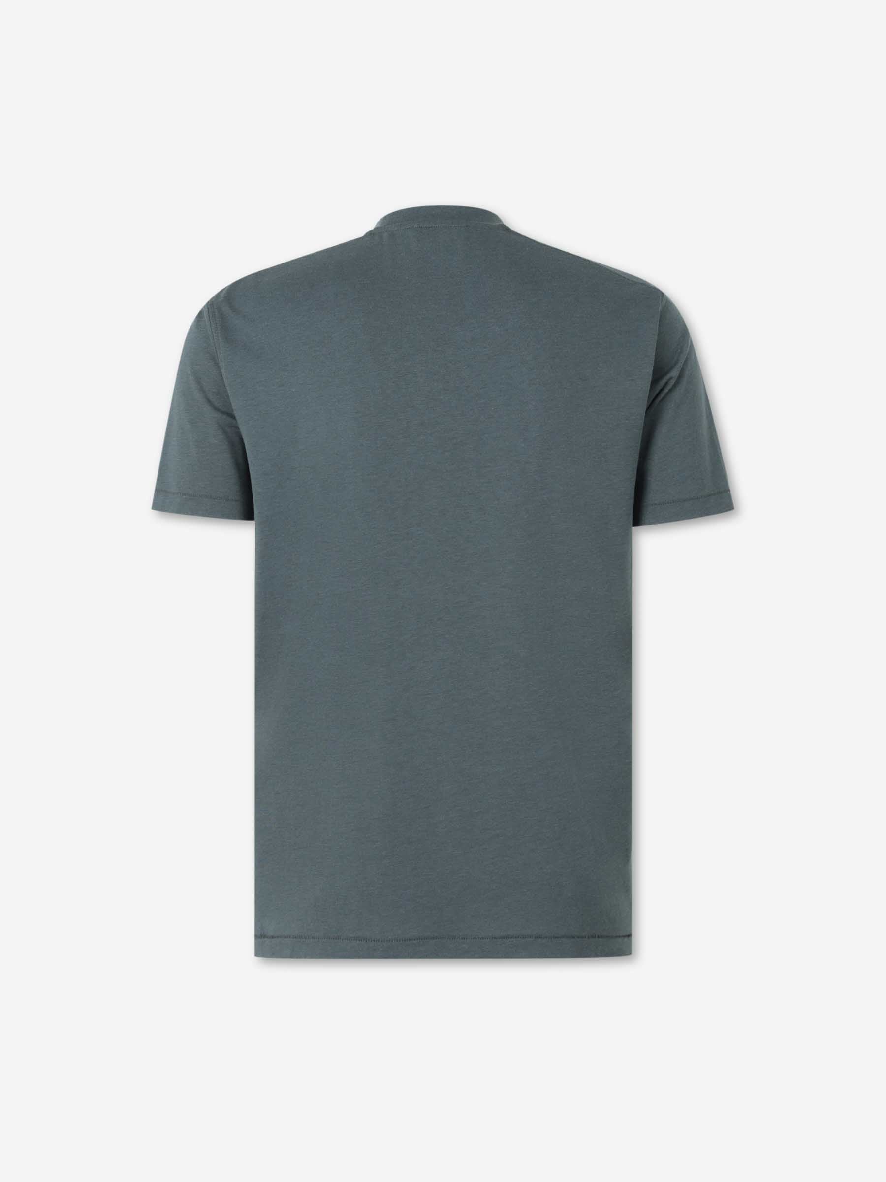 Tom Ford Hombre Barcelona Camiseta Manga Corta color Verde Oscuro sku 553-004815 04 - Foto 2