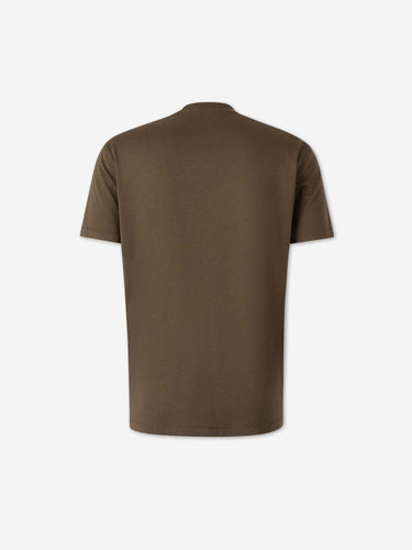 Tom Ford Hombre Barcelona Camiseta Manga Corta color Verde Militar sku 553-004815 05 - Foto 2