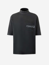 Maison Margiela Hombre Barcelona Camiseta Cuello Alto color Negro sku 553-004816 01 - Foto 1
