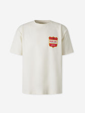 Rhude Hombre Barcelona Camiseta Cuello Redondo color Marfil sku 553-004817 01 - Foto 1