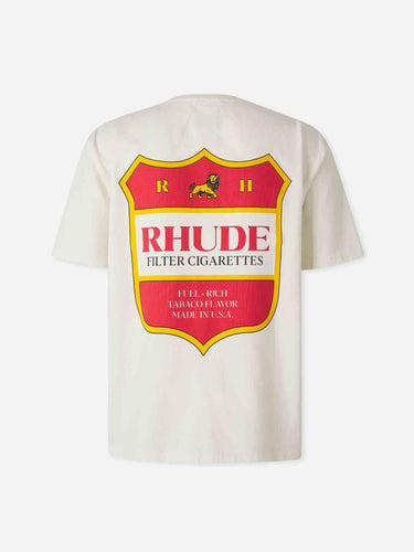 Rhude Hombre Barcelona Camiseta Cuello Redondo color Marfil sku 553-004817 01 - Foto 2