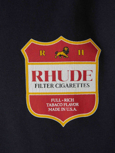 Rhude Hombre Barcelona Camiseta Cuello Redondo color Negro sku 553-004817 02 - Foto 4