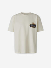 Rhude Hombre Barcelona Camiseta Cuello Redondo color Marfil sku 553-004818 01 - Foto 1