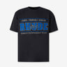 Rhude Hombre Barcelona Camiseta Manga Corta color Azul Noche sku 553-004819 01 - Foto 1