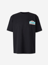 Rhude Hombre Barcelona Camiseta Algodón Logo color Negro sku 553-004820 01 - Foto 1