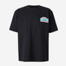Rhude Hombre Barcelona Camiseta Algodón Logo color Negro sku 553-004820 01 - Foto 1