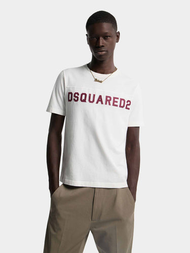 Dsquared2 Hombre Barcelona Camiseta Cuello Redondo color Blanco sku 553-004825 01 - Foto 2
