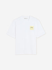 Ami Paris Hombre Barcelona Camiseta Cuello Redondo color Blanco sku 553-004827 01 - Foto 1