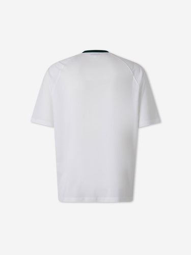 Ami Paris Hombre Barcelona Camiseta Cuello Redondo color Blanco sku 553-004828 01 - Foto 2