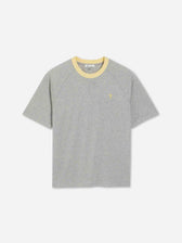 Ami Paris Hombre Barcelona Camiseta Cuello Redondo color Gris Claro sku 553-004828 02 - Foto 1