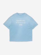 Acne Studios Hombre Barcelona Camiseta Logo color Azul sku 553-004829 01 - Foto 1