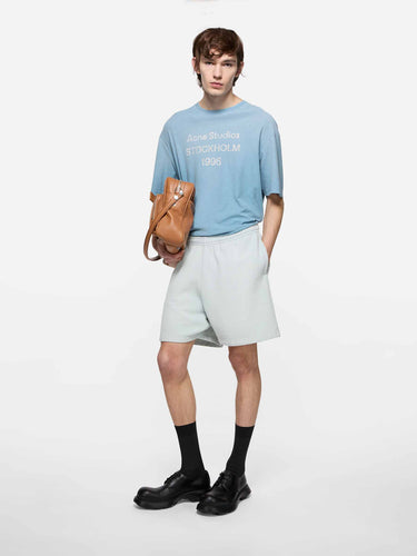 Acne Studios Hombre Barcelona Camiseta Logo color Azul sku 553-004829 01 - Foto 2