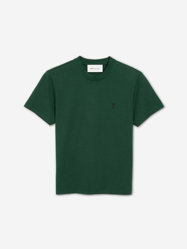 Ami Paris Hombre Barcelona Camiseta Manga Corta color Verde Jungla sku 553-004834 03 - Foto 1