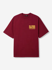Willy Chavarria Hombre Barcelona Camiseta Manga Corta color Burdeos sku 553-004842 01 - Foto 1