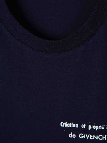 Givenchy Hombre Barcelona Camiseta Cuello Redondo color Azul Noche sku 553-004844 02 - Foto 3