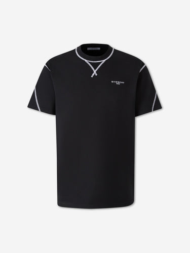 Givenchy Hombre Barcelona Camiseta Cuello Redondo color Negro sku 553-004845 02 - Foto 1