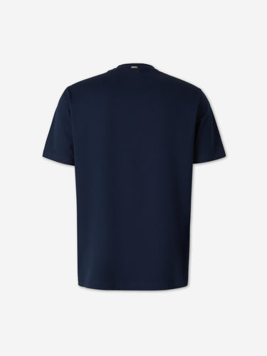 Herno Hombre Barcelona Camiseta Fina Elástica color Azul Marino sku 553-004849 01 - Foto 2