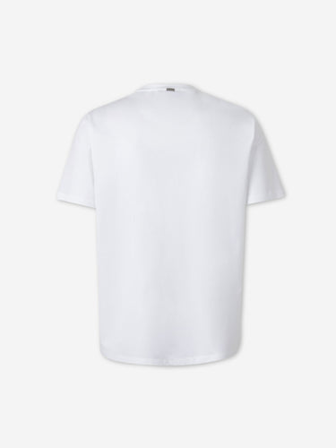 Herno Hombre Barcelona Camiseta Fina Elástica color Blanco sku 553-004849 02 - Foto 2