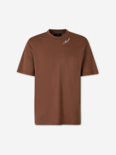 Amiri Hombre Barcelona Camiseta Cuello Redondo color Marrón sku 553-004850 01 - Foto 1