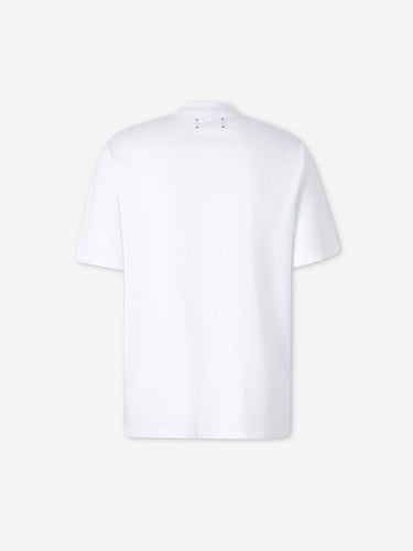 Amiri Hombre Barcelona Camiseta Cuello redondo color Blanco sku 553-004850 02 - Foto 2