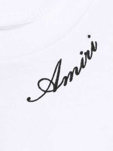 Amiri Hombre Barcelona Camiseta Cuello redondo color Blanco sku 553-004850 02 - Foto 3