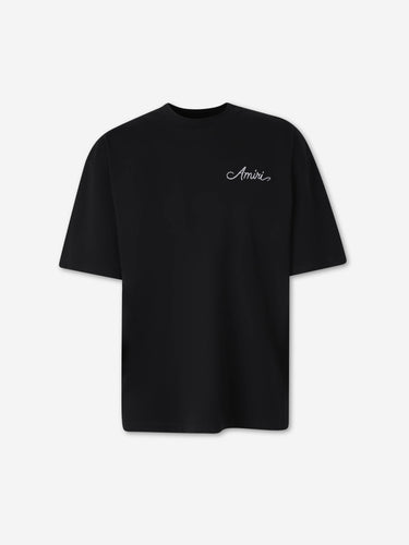 Amiri Hombre Barcelona Camiseta Manga Corta color Negro sku 553-004851 02 - Foto 1