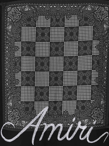 Amiri Hombre Barcelona Camiseta Manga Corta color Negro sku 553-004851 02 - Foto 3