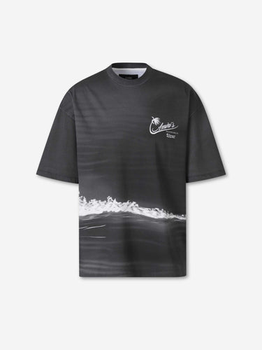 Amiri Hombre Barcelona Camiseta Cuello Redondo color Negro sku 553-004852 01 - Foto 1