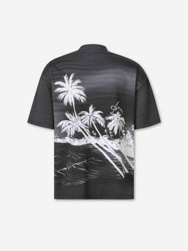 Amiri Hombre Barcelona Camiseta Cuello Redondo color Negro sku 553-004852 01 - Foto 2