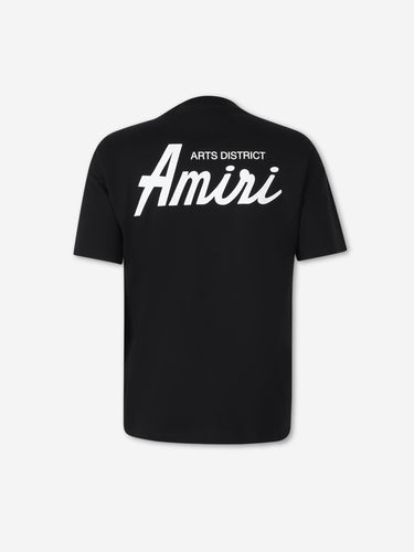 Amiri Hombre Barcelona Camiseta Manga Corta color Negro sku 553-004856 01 - Foto 2