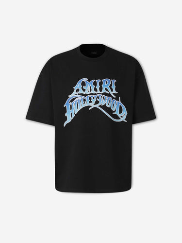 Amiri Hombre Barcelona Camiseta Logo Pedreria color Negro sku 553-004859 01 - Foto 1