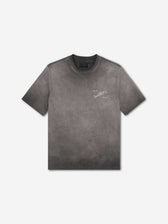 Amiri Hombre Barcelona Camiseta Logo Manga Corta color Gris Antracita sku 553-004860 01 - Foto 1
