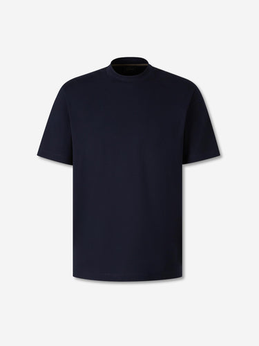 Brioni Hombre Barcelona Camiseta Manga Corta color Azul Noche sku 553-004863 02 - Foto 1