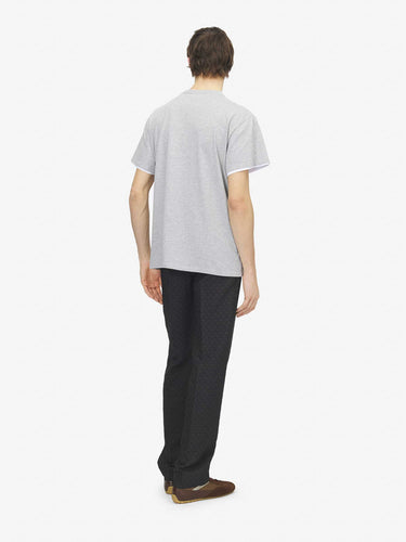 McQueen Hombre Barcelona Camiseta Aplique Calavera color Gris Claro sku 553-004865 01 - Foto 3