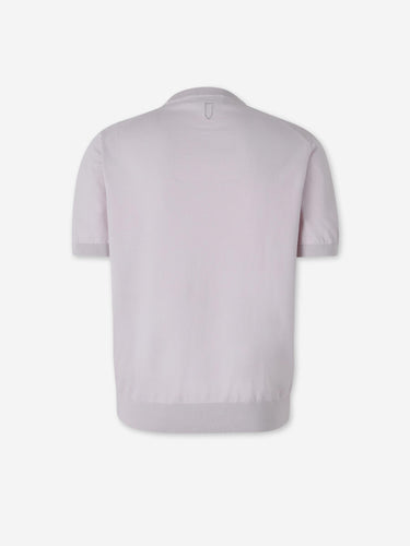 Canali Hombre Barcelona Camiseta Punto color Lavanda sku 553-004868 01 - Foto 2