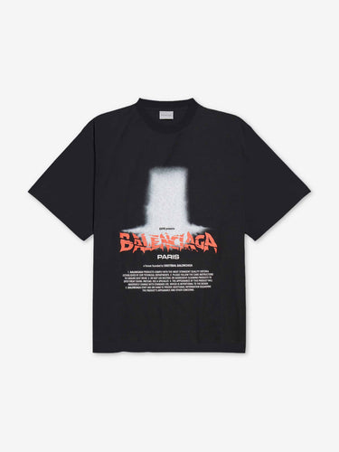 Balenciaga Hombre Barcelona Camiseta The Door Oversize color Negro sku 553-004871 01 - Foto 1