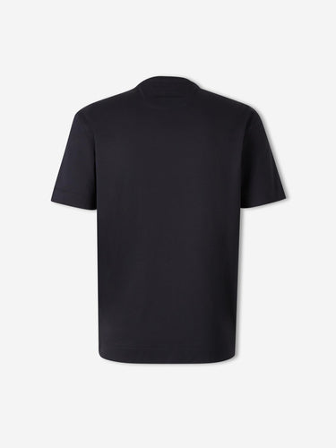 Zegna Hombre Barcelona Camiseta Manga Corta color Azul Noche sku 553-004874 02 - Foto 2