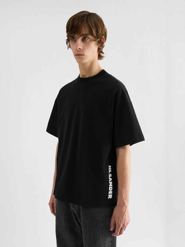 Jil Sander Hombre Barcelona Camiseta Logo Manga Corta color Negro sku 553-004876 01 - Foto 3
